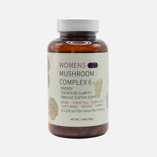 Womens Mushroom Complex 6 (500mg x 90 capsules) - Tree Spirit Wellness