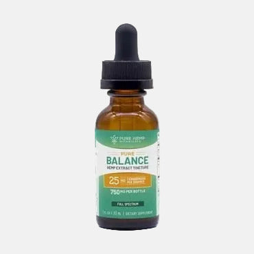 750mg Pure Balance CBD Oil Full Spectrum Tincture - Tree Spirit Wellness