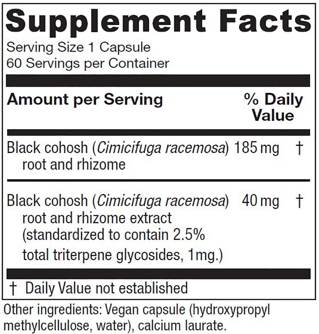 Black Cohosh - Tree Spirit Wellness