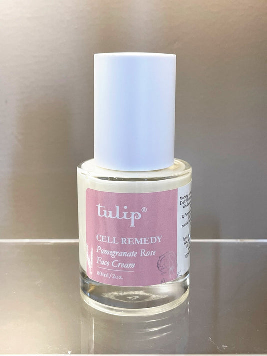 Cell Remedy Pomegranate Rose Face Cream - Tree Spirit Wellness