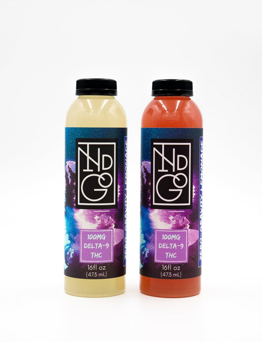 DELTA-9 "ZERO GRAVITY LEMONADE" 16OZ (Regular or Raspberry) - Tree Spirit Wellness