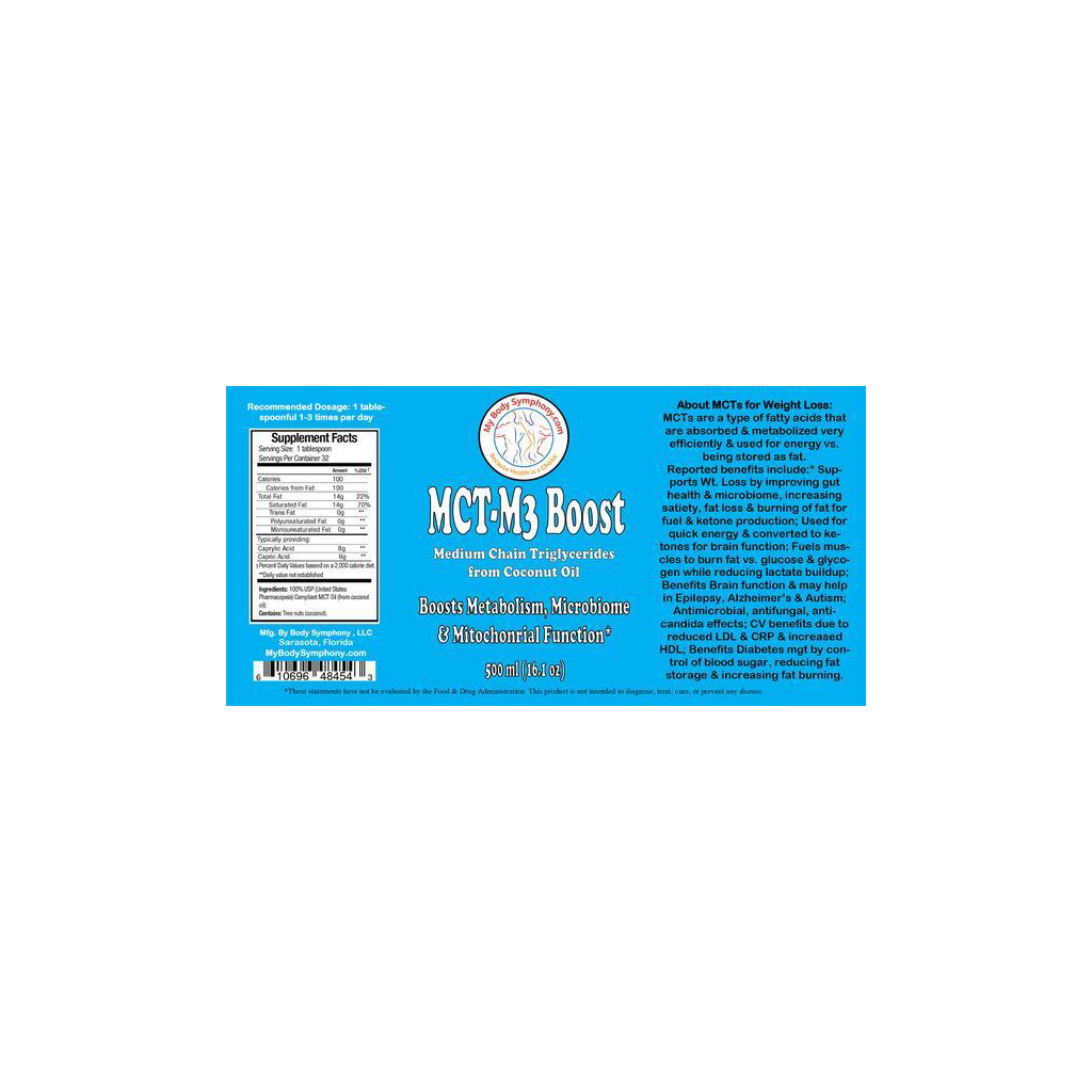 MCT Oil M3 Boost freeshipping - Tree Spirit Wellness