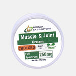 Muscle and Joint Cream CBD+CBG - Tree Spirit Wellness