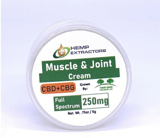 Muscle and Joint Cream CBD+CBG - Tree Spirit Wellness