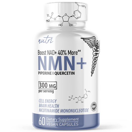 NMN+ 300 mg (NMN + Quercetin & Piperine) 60ct - Tree Spirit Wellness