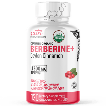 Nutri Berberine+ ORGANIC With Ceylon Cinnamon - Tree Spirit Wellness