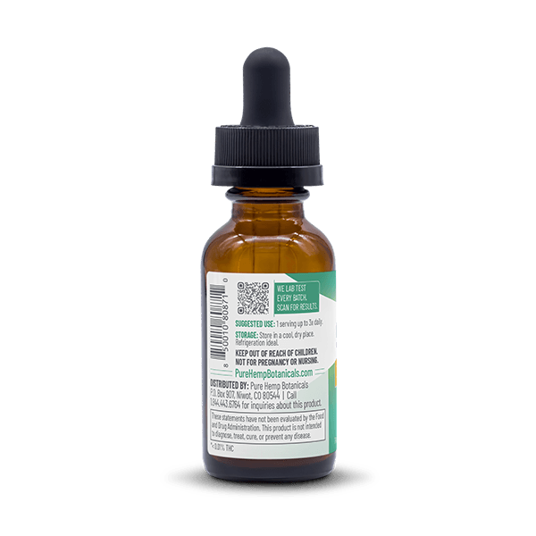 Pure Balance Tincture 3,000 mg Broad Spectrum CBD - Tree Spirit Wellness