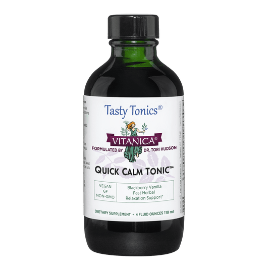 Quick Calm Tonic™ – 4 oz. liquid - Tree Spirit Wellness