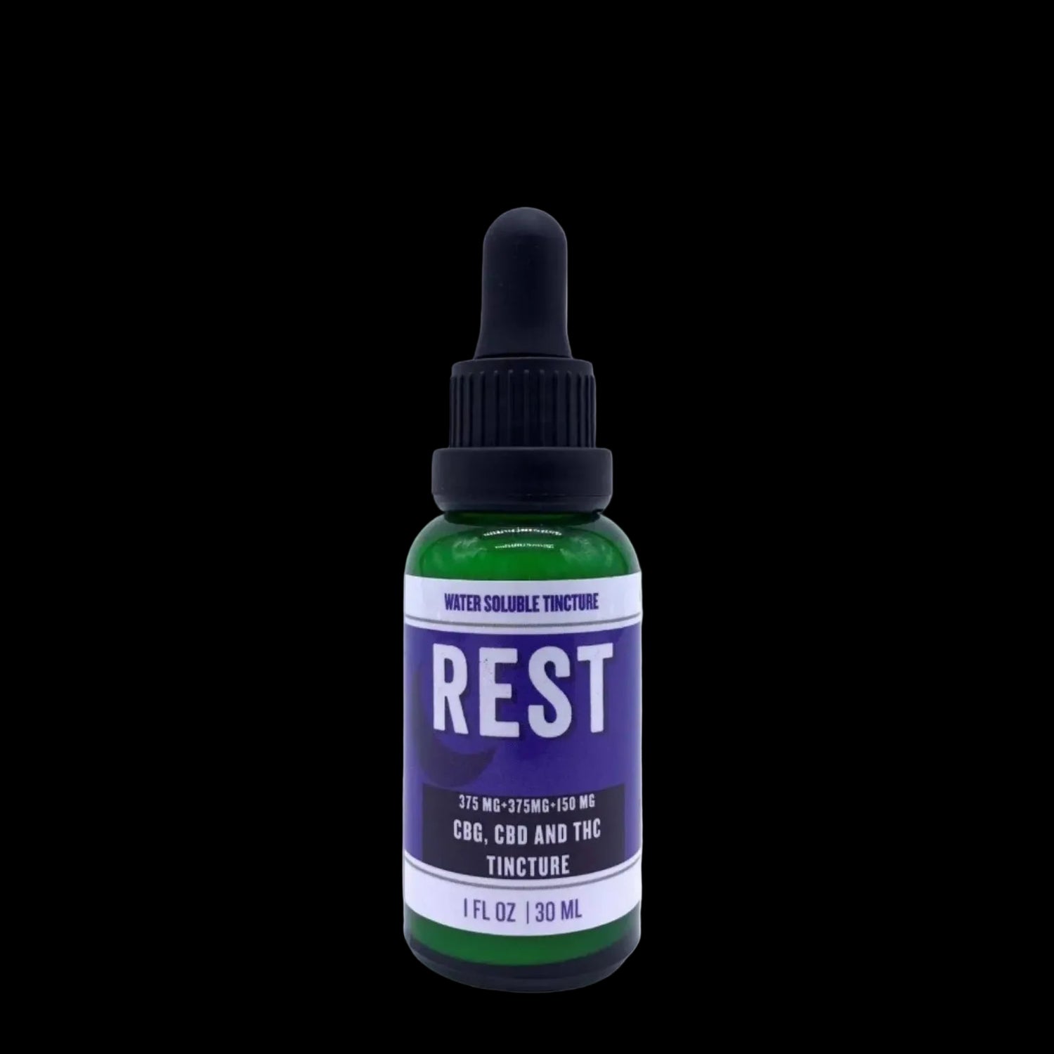 Rest Water Soluble CBG+CBD+THC 900mg, 1oz - Tree Spirit Wellness