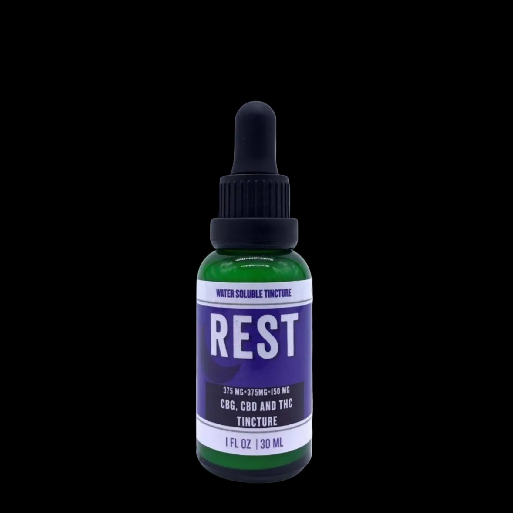Rest Water Soluble CBG+CBD+THC 900mg, 1oz - Tree Spirit Wellness