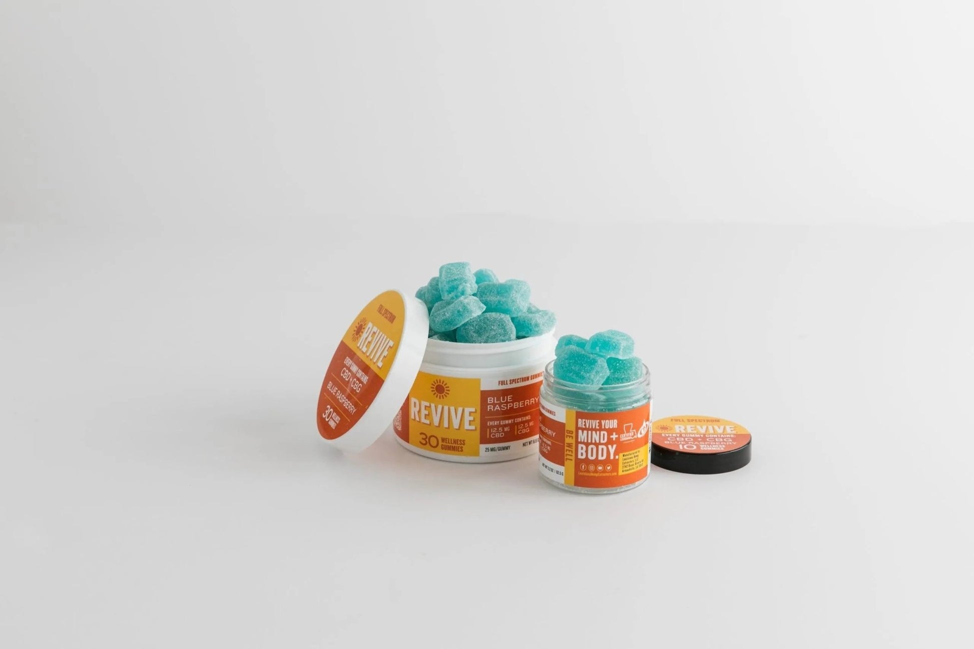 Revive Gummies CBD+CBG 25mg/Gummy - Tree Spirit Wellness