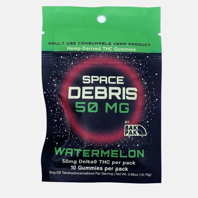 Space Debris D9 50 - 10ct. 5mg (box of 20) - Tree Spirit Wellness