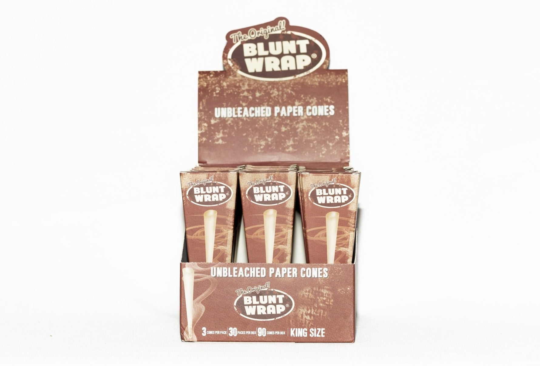 Unbleached Paper Cones (3 cone pack King size) - Tree Spirit Wellness